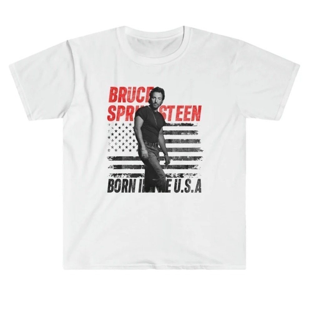 Bruce Springsteen Unisex Softstyle Tshirt